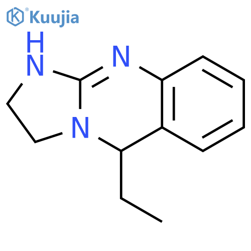 IMIDAZO[2,1-B]QUINAZOLINE, 5-ETHYL-1,2,3,5-TETRAHYDRO- structure
