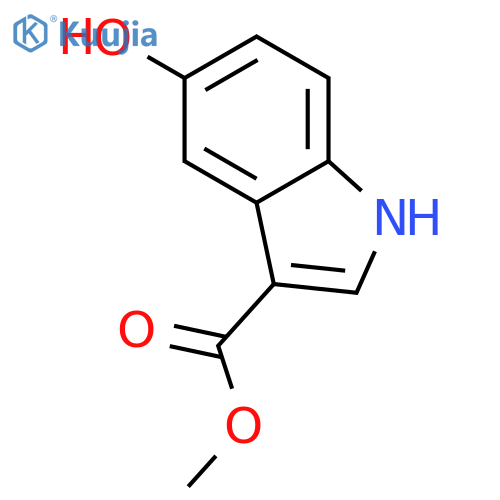 methyl 5-hydroxy-1H-indole-3-carboxylate structure