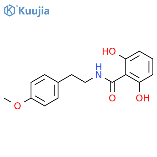 Benzamide,2,6-dihydroxy-N-[2-(4-methoxyphenyl)ethyl]- structure