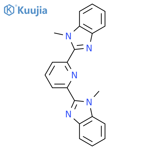 2,6-Bis(1-methyl-1H-benzodimidazol-2-yl)pyridine structure