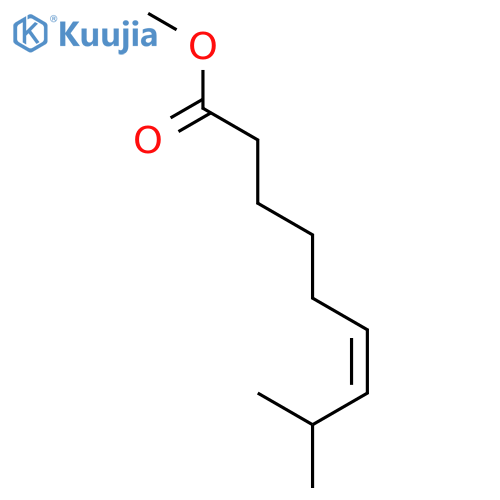 (6Z)-8-Methyl-6-nonenoic Acid Methyl Ester structure