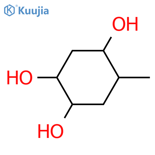 5-Methyl-1,2,4-cyclohexanetriol; (1R,2S,4S,5R)-form structure
