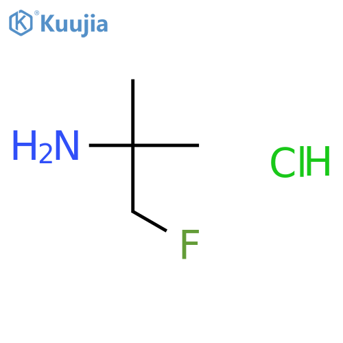 2-Fluoro-1,1-dimethylethylamine Hydrochloride structure