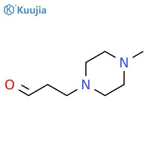 3-(4-methylpiperazin-1-yl)propanal structure