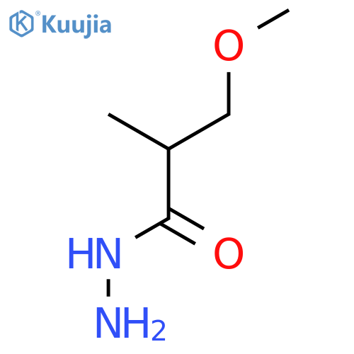 3-methoxy-2-methylpropanehydrazide structure