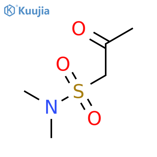 1-Propanesulfonamide, N,N-dimethyl-2-oxo- structure