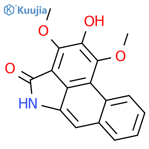 Dibenz[cd,f]indol-4(5H)-one,2-hydroxy-1,3-dimethoxy- structure
