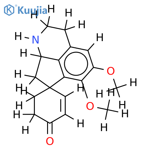 (+)-8,9-dihydrostepharine structure