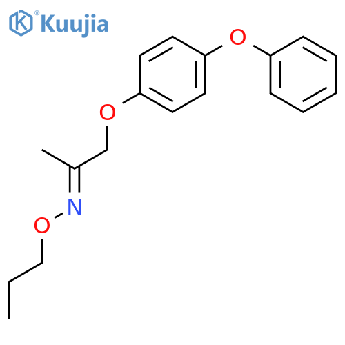 2-Propanone, 1-(4-phenoxyphenoxy)-, O-propyloxime, (E)- structure