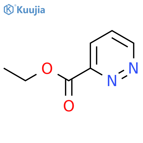 Ethyl pyridazine-3-carboxylate structure