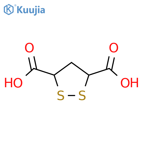 1,2-Dithiolane-3,5-dicarboxylicacid structure
