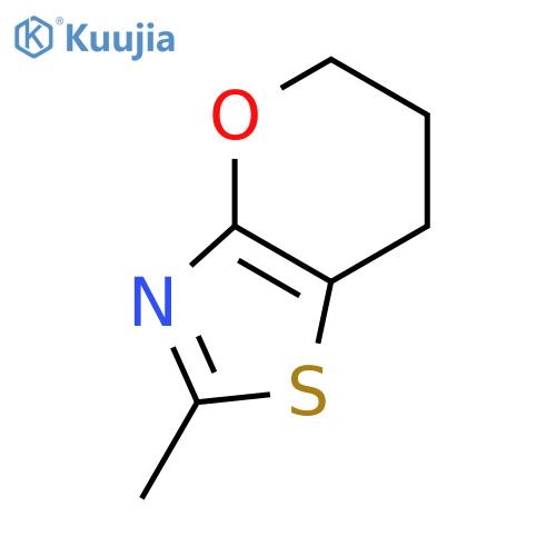 5H-Pyrano[2,3-d]thiazole,6,7-dihydro-2-methyl- structure