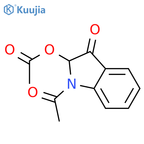 3H-Indol-3-one, 1-acetyl-2-(acetyloxy)-1,2-dihydro- structure