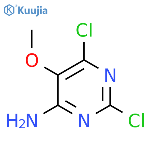 2,6-Dichloro-5-methoxy-pyrimidin-4-ylamine structure