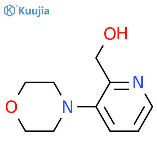 (3-Morpholinopyridin-2-yl)methanol structure