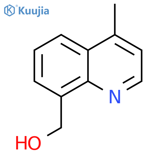 4-methyl-8-Quinolinemethanol structure