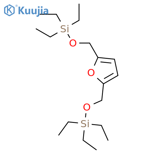 Silane, [2,5-furandiylbis(methyleneoxy)]bis[triethyl- structure