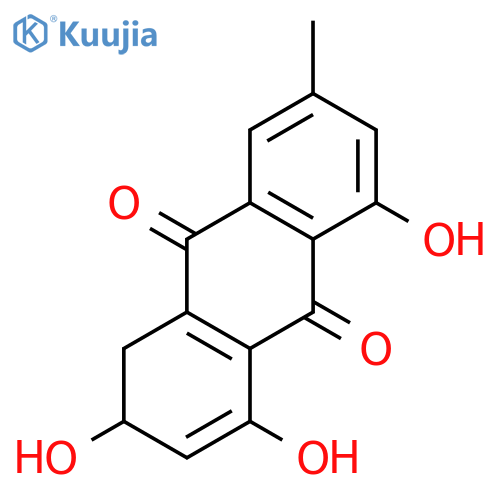 9,10-Anthracenedione, 1,2-dihydro-2,4,5-trihydroxy-7-methyl- structure