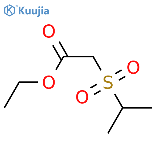 Ethyl (propane-2-sulfonyl)-acetate structure