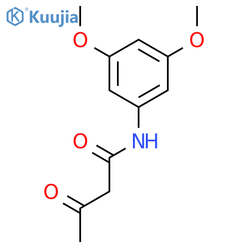 3,5-Dimethoxyacetoacetanilide structure
