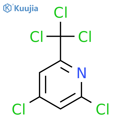 Pyridine,2,4-dichloro-6-(trichloromethyl)- structure
