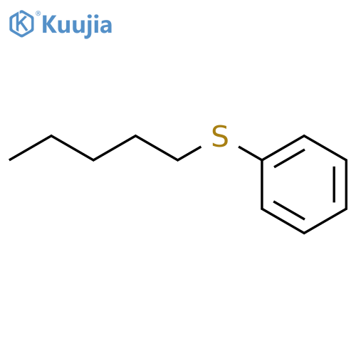 (pentylsulfanyl)benzene structure