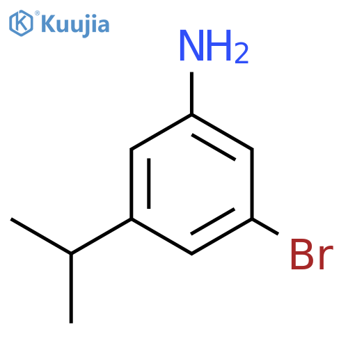 3-Bromo-5-isopropylaniline structure