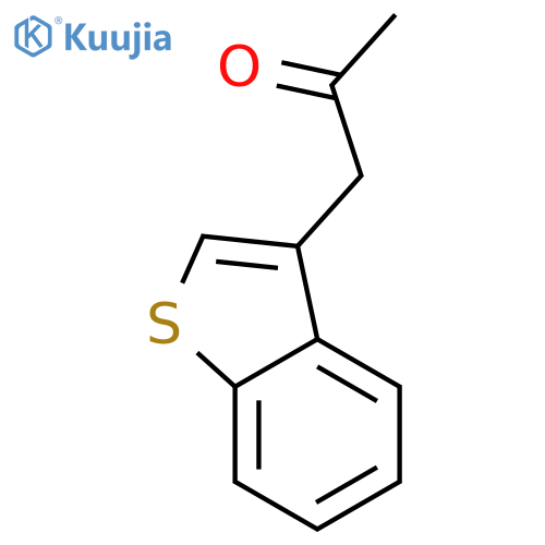 1-(1-benzothiophen-3-yl)propan-2-one structure