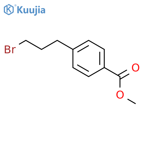 Methyl 4-(3-bromopropyl)benzoate structure