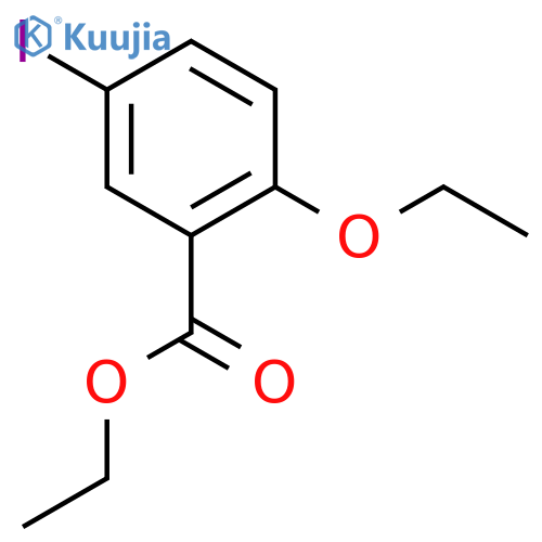 Ethyl 2-ethoxy-5-iodobenzoate structure