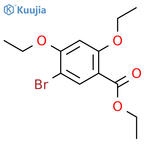 Ethyl 5-bromo-2,4-diethoxybenzoate structure