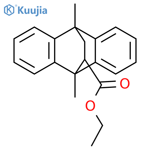 9,10-Ethanoanthracene-11-carboxylic acid, 9,10-dihydro-9,10-dimethyl-, ethyl ester structure