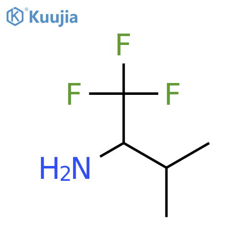 (2s)-1,1,1-trifluoro-3-methylbutan-2-amine structure