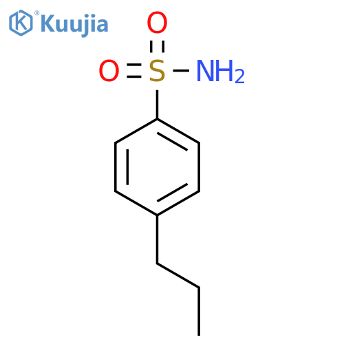 4-propylbenzene-1-sulfonamide structure