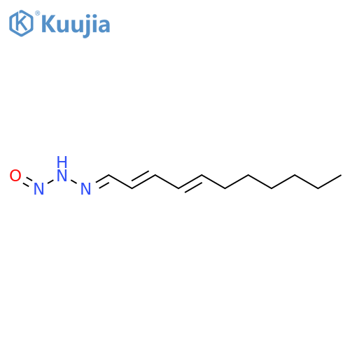 2,4-Undecadienal,2-nitrosohydrazone structure