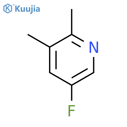 5-Fluoro-2,3-dimethylpyridine structure