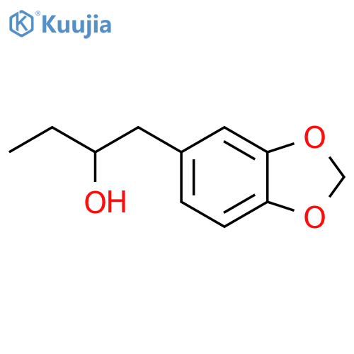 1-[3,4-(Methylenedioxy)phenyl]-2-butanol structure