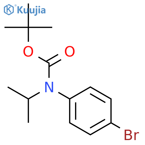N-BOC-N-isopropyl 4-Bromoaniline structure