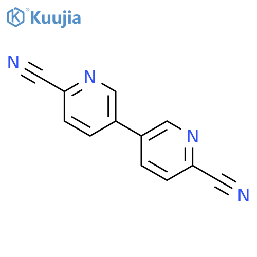 3,3'-Bipyridine-6,6'-dicarbonitrile structure