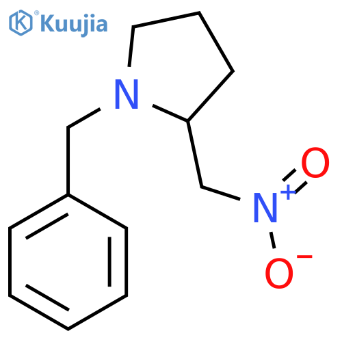 1-benzyl-2-(nitromethyl)pyrrolidine structure