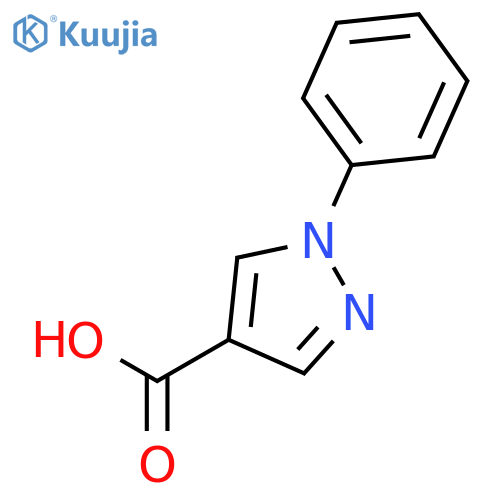 1-Phenyl-1H-pyrazole-4-carboxylic acid structure