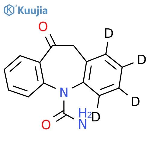 Oxcarbazepine-d4 structure