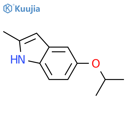 5-Isopropoxy-2-methyl-1H-indole structure