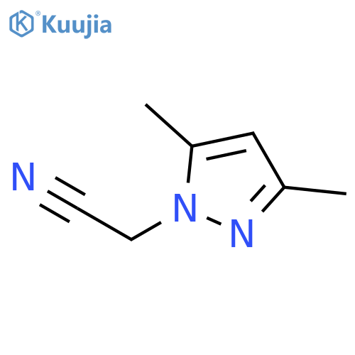 2-(3,5-Dimethyl-1H-pyrazol-1-yl)acetonitrile structure