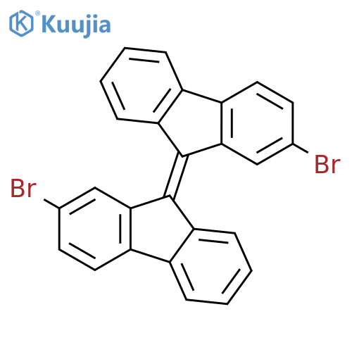 9H-Fluorene, 2-bromo-9-(2-bromo-9H-fluoren-9-ylidene)-, (E)- structure