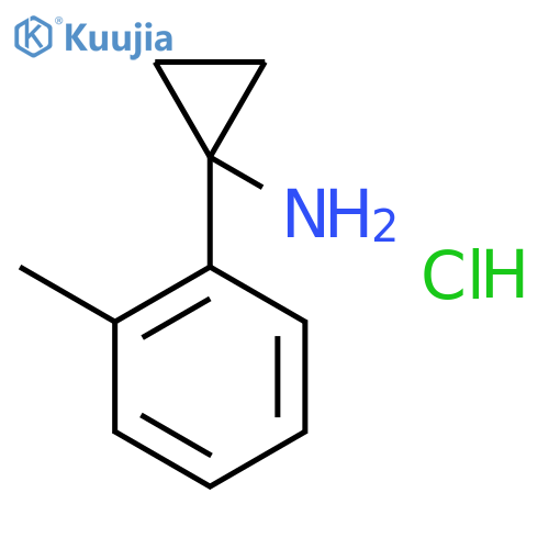 1-(2-Methylphenyl)cyclopropan-1-amine Hydrochloride structure