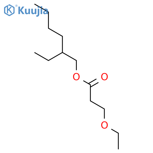 2-ethylhexyl 3-ethoxypropanoate structure