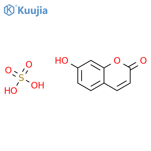 7-Hydroxy Coumarin Sulfate Potassium Salt structure