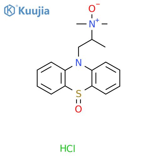 N,N,α-Trimethyl-10H-Phenothiazine-10-ethanamine N,5-Dioxide Hydrochloride (1:1) structure