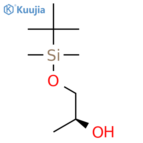 2-Propanol,1-[[(1,1-dimethylethyl)dimethylsilyl]oxy]-, (2S)- structure